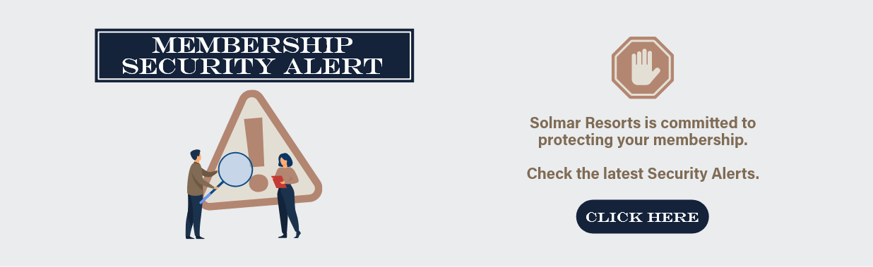 Membership Security Alert